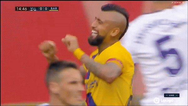 Real Valladolid - Barcelona 0-1: Vắng Suarez, Messi - Griezmann tịt ngòi, Vidal tỏa sáng