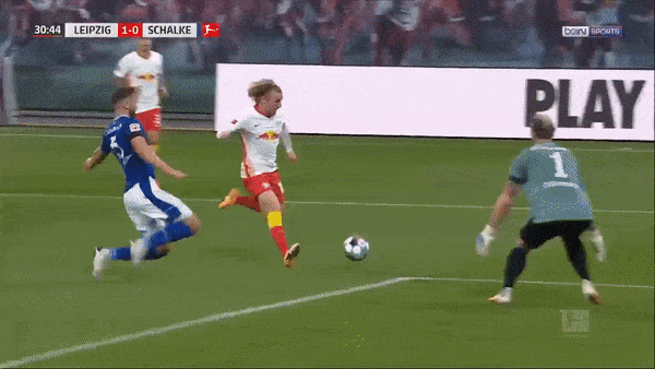 Leipzig - Schalke 4-0: Emil Forsberg phản lưới nhà, Angelino, Orban, Halstenberg ấn định chiến thắng đậm