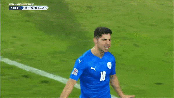 Israel - Scotland 1-0: Manor Solomon ra chân chớp nhoáng, bất ngờ hạ Scotland