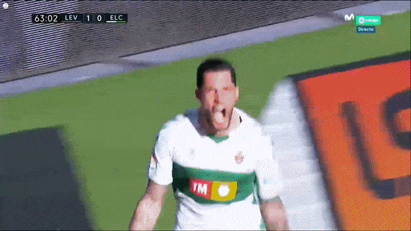 Levante - Elche 1-1: Gonzalo Melero khai bàn nhưng Tete Morente đánh đầu đẹp mắt níu chân chủ nhà