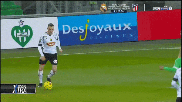 Saint Etienne - Angers 0-0: Kịch tính, xà ngang cột dọc cứu thua, cả 2 bất phân thắng bại 