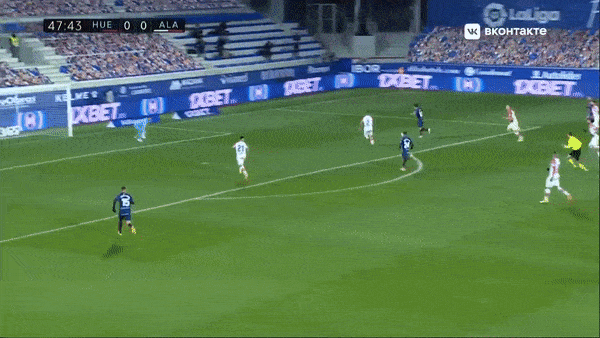 Huesca - Deportivo Alaves 1-0: Javi Galan kiến tạo, Javi Ontiveros ghi bàn duy nhất giành 3 điểm