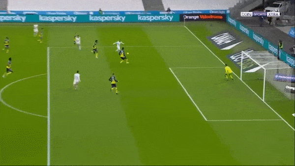 Olympique Marseille - Monaco 2-1: Thauvin đánh đầu chớp nhoáng, Benedetto nhân đôi cách biệt, Ben Yedder rút ngắn tỷ số