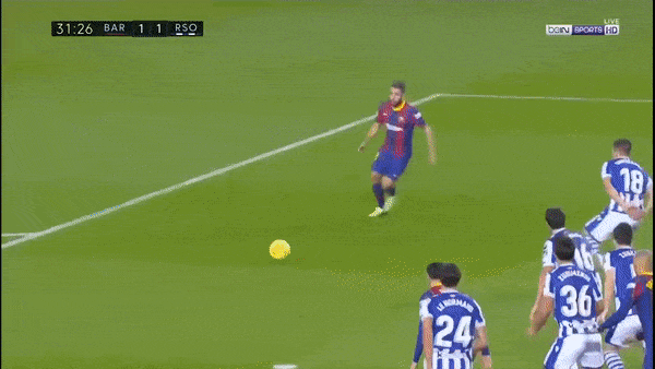 Barcelona - Sociedad 2-1: Willan Jose bất ngờ mở tỷ số, Griezmann, Messi, Braithwaite kém duyên, Alba, De Jong làm người hùng Barca