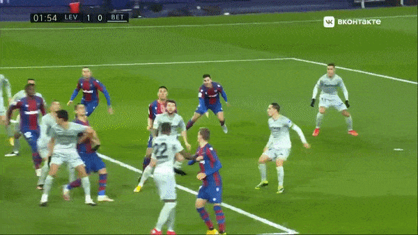Levante - Real Betis 4-3: Rượt đuổi hấp dẫn, Aissa Mandi, Sergio Canales tỏa sáng, Oscar Duarte, Jose Luis Morales, Roger giành chiến thắng