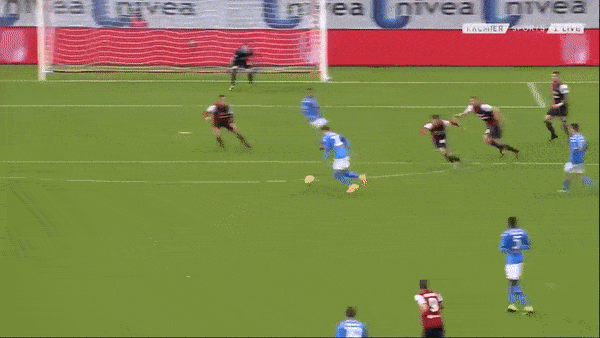 Cagliari - Napoli 1-4: Piotr Zielinski lập cú đúp, Hirving Lozano, Lorenzo Insigne góp công giành 3 điểm