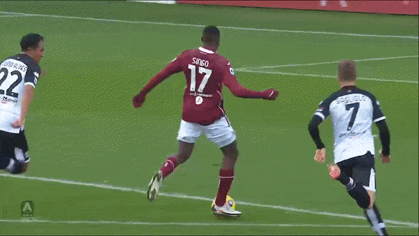 Parma - Torino 0-3: Wilfried Singo tỏa sáng, Armando Izzo, Amer Gojak kịp góp công chiến thắng tưng bừng