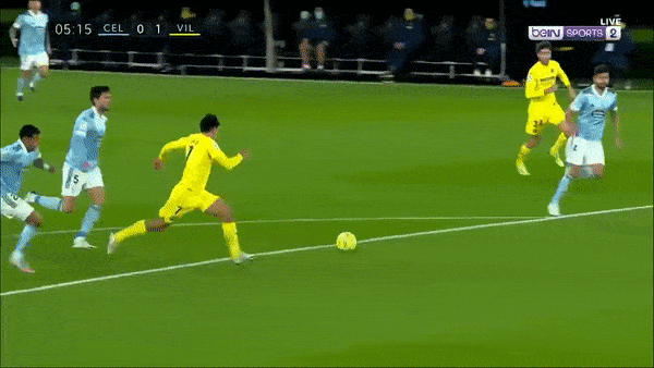 Celta Vigo - Villarreal 0-4: Gerard Moreno sớm khai bàn, Moi Gomez, Daniel Parejo, Fer Nino ấn định chiến thắng sau 31 phút thi đấu 