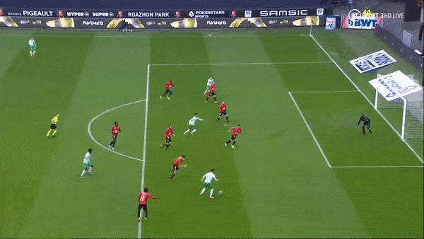 Rennes - Saint Etienne 0-2: Denis Bouanga mở bàn lạnh lùng, Arnaud Nordin chốt hạ chiến thắng