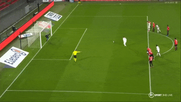 Rennes - Nice 1-2: Amine Gouiri khai bàn trên chấm penalty, Martin Terrier gỡ hòa, Flavius Daniliuc giành chiến thắng