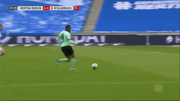 Hertha Berlin - M'gladbach 2-2: Alassane Plea, Lars Stindl lập công, Santiago Ascacibar, Jhon Cordoba cũng tỏa sáng, Yann Sommer nhận thẻ đỏ