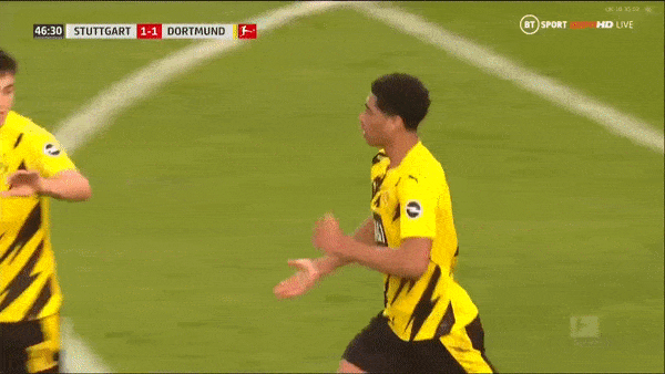 Stuttgart - Borussia Dortmund 2-3: Kalajdzic, Didavi tỏa sáng, Bellingham, Reus, Knauff xuất sắc giành 3 điểm quý giá