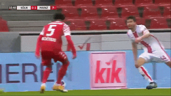 Koln - Mainz 2-3: Paul Boetius sớm khai bàn, Ondrej Duda, Ellyes Skhiri áp đảo, Karim Onisiwo, Leandro Barreiro ngược dòng chiến thắng