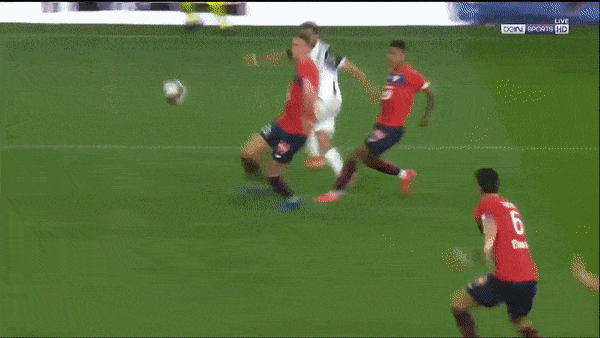 Lille - Montpellier 1-1: Laborde tạt cánh, Andy Delort đánh đầu cận thành khai bàn, Celik kiến tạo, Luiz Araujo kịp gỡ hòa phút 85