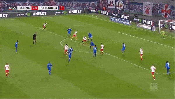 RB Leipzig - Hoffenheim 0-0: Nkunku, Forsberg, Adams, Sabitzer kém duyên ghi bàn, Leipzig ngậm ngùi chia điểm