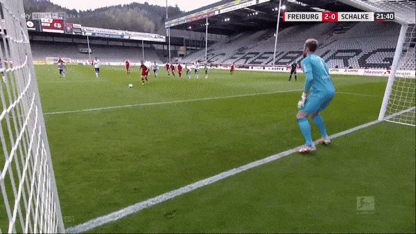 Freiburg - Schalke 4-0: Lucas Holer sớm mở bàn, Roland Sallai lập công trên chấm penalty, Christian Gunter tỏa sáng cú đúp