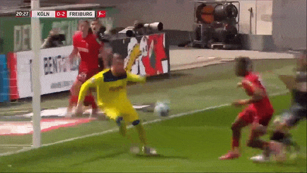 Koln - Freiburg 1-4: Nils Petersen, Ermedin Demirovic, Vincenzo Grifo, Jonathan Schmid lần lượt nhấn chìm đối thủ