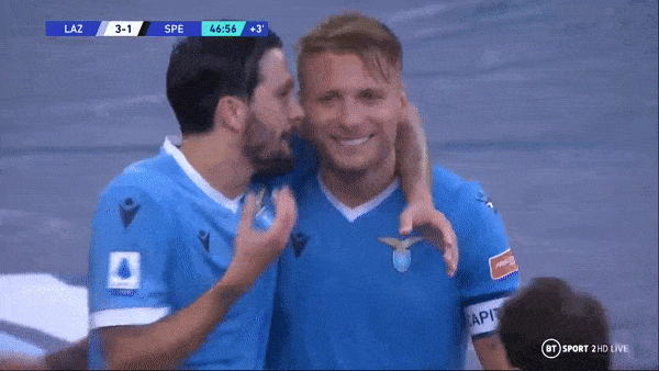 Lazio vs Spezia 6-1: Daniele Verde sớm mở bàn nhưng Immobile xuất thần hattrick, Anderson, Hysaj, Alberto lần lượt vùi dập đối thủ