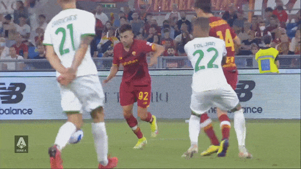 AS Roma vs Sassuolo 2-1: Bryan Cristante mở tỷ số, Filip Duricic gỡ hòa, El Shaarawy lập công giúp HLV Jose Mourinho kịp giành 3 điểm