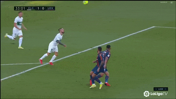 Elche vs Levante 1-1: Lucas Perez mở bàn, Daniel Gomez nổ lực, Jose Luis Morales đột phá giành 1 điểm xứng đáng