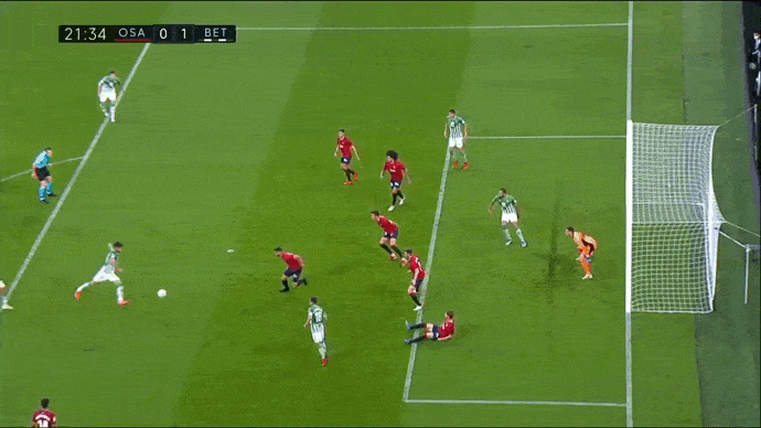 Osasuna vs Real Betis 1-3: Kike Hermoso mở tỷ số, Kike Garcia gỡ hòa, Juanmi, Willian Jose chốt hạ chiến thắng 10 phút cuối trận