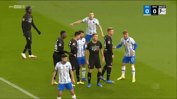 Hertha Berlin vs M'gladbach 1-0: Marco Richter ghi bàn duy nhất, Hertha Berlin giành gọn 3 điểm quý giá