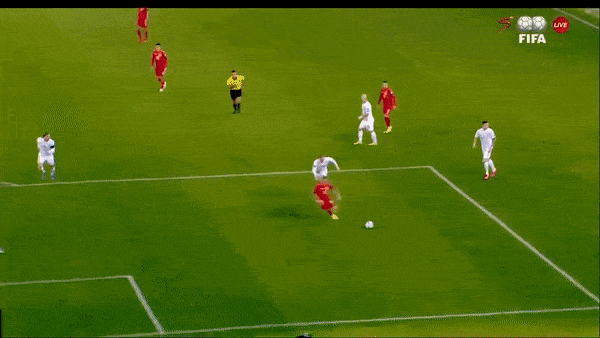 Bắc Macedonia vs Iceland 3-1: Ezgjan Alioski mở tỷ số, Thorsteinsson gỡ hòa, Elif Elmas lập cú đúp, Isak Bergmann nhận thẻ đỏ