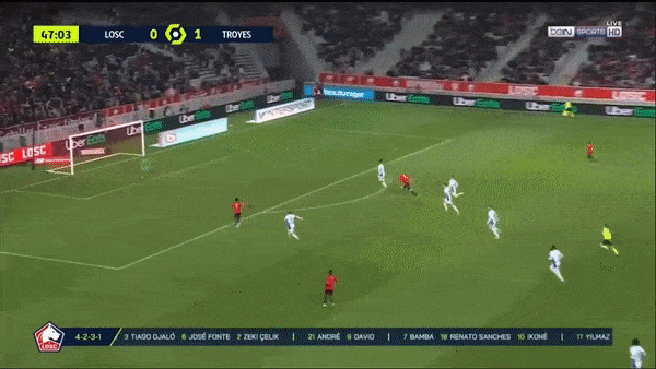 Lille vs Troyes 2-1: Tristan Dingome sớm mở tỷ số, Jonathan David gỡ hòa, Jimmy Giraudon phản lưới nhà, tặng chiến thắng cho chủ nhà