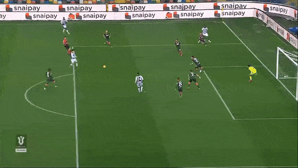 Udinese vs Crotone 4-0: Ignacio Pussetto lóe sáng cú đúp, De Maio, Isaac Success góp công chiến thắng