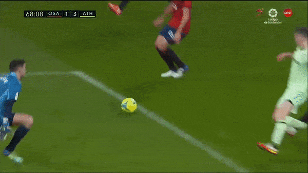 Osasuna vs Athletic Bilbao 1-3: Kike Garcia khai bàn nhưng Oihan Sancet chói sáng cú hattrick, Ezequiel Avila nhận thẻ đỏ phút cuối