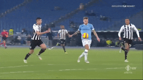 Lazio vs Udinese 1-0: Danilo Cataldi chuyền vượt tuyến, Ciro Immobile bấm bóng đẹp mắt ghi bàn duy nhất giành vé đi tiếp Coppa Italia