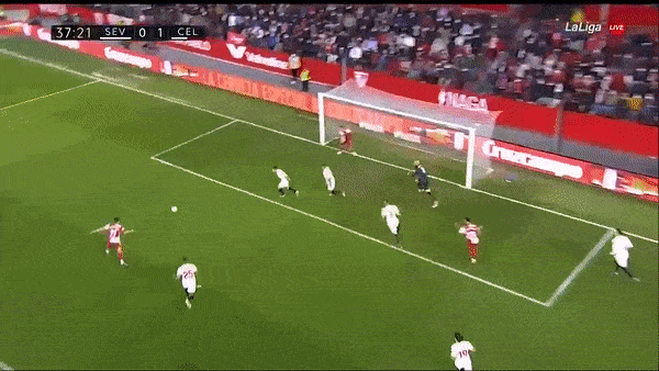 Sevilla vs Celta Vigo 2-2: Franco Cervi sút nối mở bàn, Iago Aspas nhân đôi cách biệt, Papu Gomez, Oliver Torres ngược dòng chia điểm