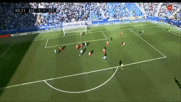 Espanyol vs Sevilla 1-1: Rafa Mir mở tỷ số, Sergi Darder gỡ hòa, Jules Kounde phải nhận thẻ đỏ