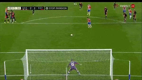 Granada vs Rayo Vallecano 2-2: Alejandro Catena, Sergi Guardiola lập công, Jorge Molina, Luis Milla xuất sắc ngược dòng chia điểm, Santi Comesana nhận thẻ đỏ