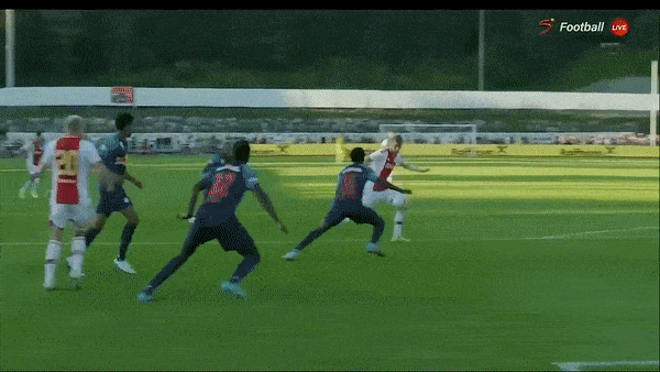 Giao hữu, RB Salzburg vs Ajax 2-3: Dusan Tadic mở bàn trên chấm penalty, Nicolas Capaldo gỡ hòa, Mohammed Kudus, Kenneth Taylor tỏa sáng, Benjamin Sesko lập công