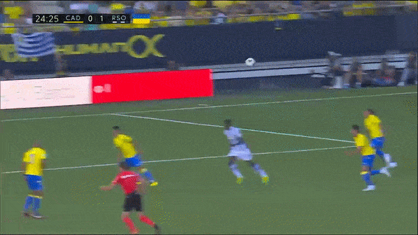 Cadiz vs Sociedad 0-1: Mikel Merino kiến tạo, Kubo Takefusa ghi bàn duy nhất giành gọn chiến thắng