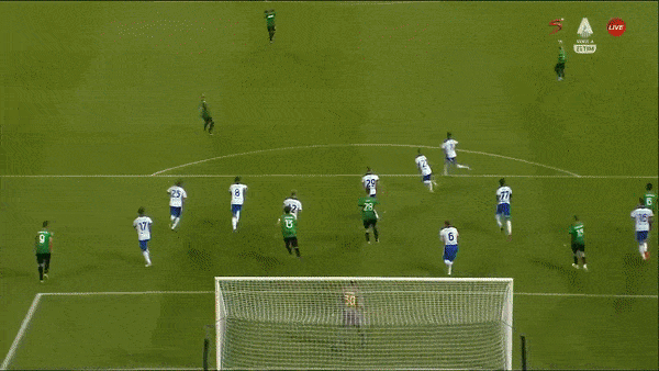 Sassuolo vs Lecce 1-0: Domenico Berardi sút căng đẹp mắt từ ngoài vòng cấm, giành 3 điểm gọn gàng