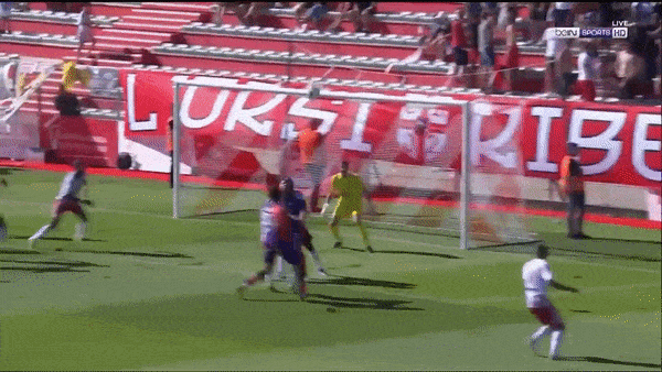 Ajaccio vs Nice 0-1: Thuram-Ulien kiến tạo, Andy Delort volley đẹp mắt giành trọn 3 điểm