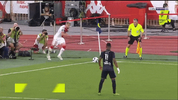 Monaco vs Lyon 2-1: Điểm nhấn hiệp 2, Benoit Badiashile mở bàn, Guillermo Maripan nhân đôi tỷ số, Toko Ekambi ngược dòng bất thành
