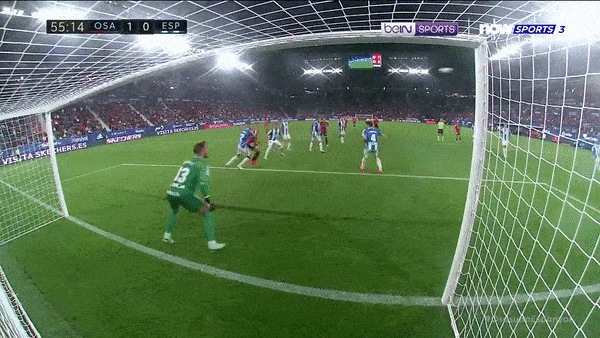 Osasuna vs Espanyol 1-0: Abde Ezzalzouli kiến tạo, Ante Budimir đánh đầu ghi bàn duy nhất giành gọn 3 điểm