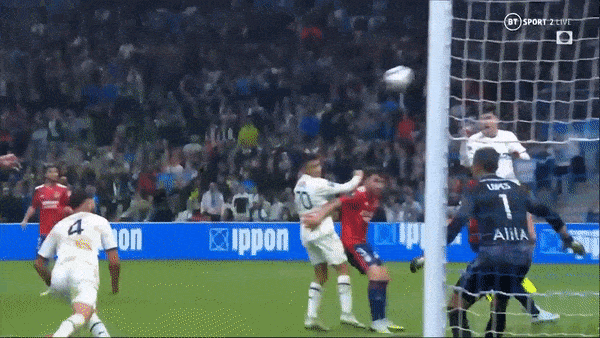 Marseille vs Lyon 1-0: Jordan Veretout kiến tạo từ phạt góc, Samuel Gigot đánh đầu ghi bàn đẹp mắt