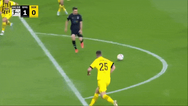 M'gladbach vs Borussia Dortmund 4-2: Brandt, Schlotterbeck lập công nhưng Hofmann, Bensebaini, Thuram, Kone bất ngờ hạ Dortmund 