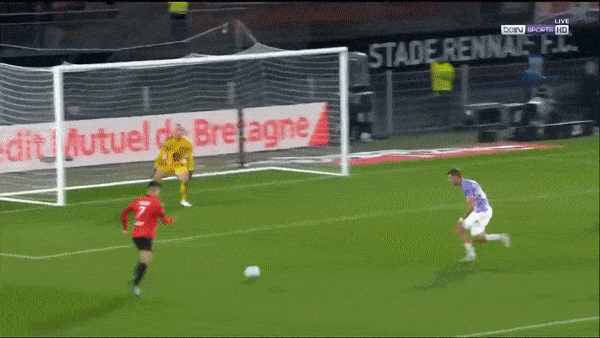 Rennes vs Toulouse 2-1: Rượt đuổi hấp dẫn, Bourigeaud mở bàn, Thijs Dallinga gỡ hòa, Arnaud Kalimuendo lập công giành 3 điểm