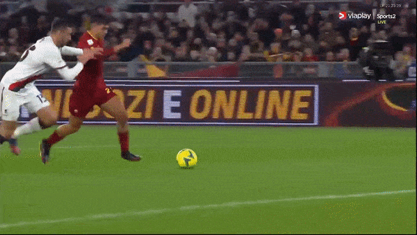 AS Roma vs Genoa 1-0: Gianluca Mancini kiến tạo, Paulo Dybala sút cực căng giành vé tứ kết Coppa Italia cho HLV Mourinho