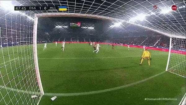 Osasuna vs Mallorca 1-0: Aimar Oroz chớp thời cơ, giành gọn 3 điểm Osasuna vào tốp 6 La Liga