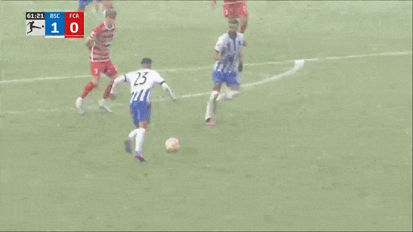 Hertha Berlin vs Augsburg 2-0: Marco Richter sút xa đẹp mắt, Rogel kiến tạo, Lukebakio chốt hạ chiến thắng dễ dàng 