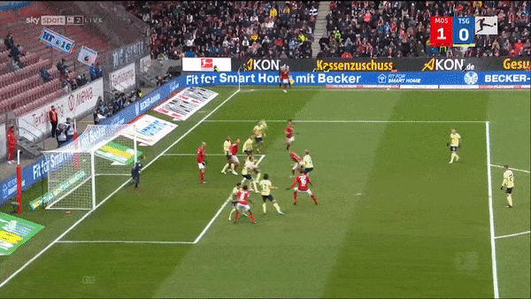 Mainz vs Hoffenheim 1-0: Leandro Barreiro đá bồi, ghi bàn duy nhất giành gọn 3 điểm