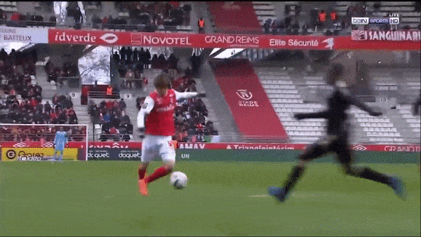 Reims vs Ajaccio 1-0: Ito Junya chích mũi, Jens Cajuste sút xa dội xà ghi bàn phút bù giờ