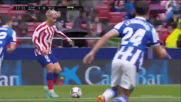 Atletico Madrid vs Sociedad 2-1: Griezmann mở bàn, Nahuel Molina nhân đôi tỷ số, Sorloth lập công, Atletico bám sát ngôi nhì của Real