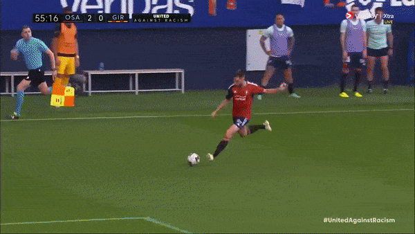 Osasuna vs Girona 2-1: Ante Budimir lóe sáng cú đúp, Reinier Jesus lập công, Osasuna kết thúc mùa với vị trí thứ 7